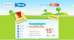 Desktop Screenshot of blymp.com.br