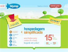 Tablet Screenshot of blymp.com.br